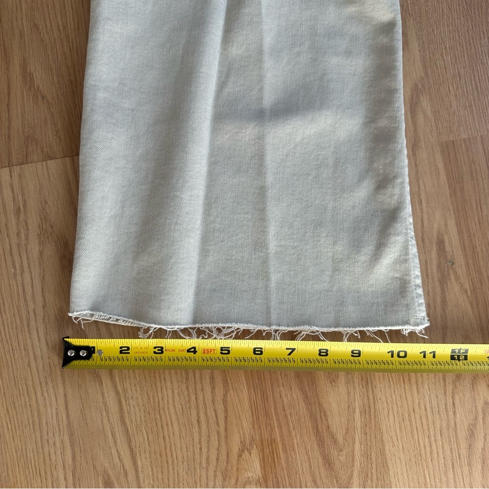 Zara Women's High Waisted Wide Leg Cargo Pants‎ Size 0 - Picture 10 of 14